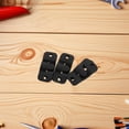thumbnail image 4 of COMPUKAS 6Pcs Durable Construction Black Flush Mount Bracket Picture Hanger For Home And Business Owners, 4 of 8
