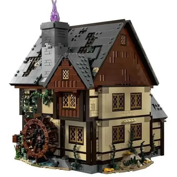 Blocs 2023 Nouveau 21341 Hocus Pocused The Sanderson Sisters Cottage Blocs de Construction Assemblés Briques d'Halloween Jouets pour Idées Cadeaux 240120