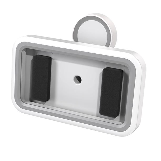 Advancent Soporte impermeable para teléfono de ducha para montaje en pared en bañera Soporte impermeable para teléfono de ducha Almacenamiento y organización del hogar