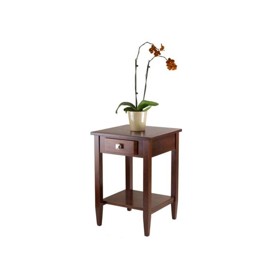 Winsome Wood Richmond Accent End Table, Walnut Finish