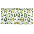 thumbnail image 7 of Yayeee Kitchen Curtains Tier Set of 2 Light Filtering 57"x36" Over Sink Window Panels, Avocado, 7 of 7