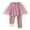 Pink, variant on Odeerbi Toddler Girls Fleece Lined Leggings with Skirt Sequin Tutu Pants Winter Warm Leggings Elastic Cotton Pants Pink 5-6 Years