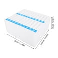 thumbnail image 2 of OULII Spacesaving Design Mobile Phone Organizer Foam Box for Classroom Office Use 1Pcs, 2 of 8