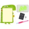 thumbnail image 4 of HILABEE Drawing Board Pad, Drawing & Writing Tablet for Toddlers, Painting Board Educational Toy Light Drawing Developing Toy Luminous Board Dinosaur, 4 of 8
