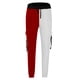 thumbnail image 4 of Pantalones largos para hombre, deportivos, multibolsillos, lavados, rectos, cargo, informales, de poliéster, 4 of 5