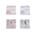 thumbnail image 5 of Rosanne Beck Collections Baby Girl and Baby Boy Hand Embellished Glittered Gift Enclosure Cards Box of 12 Assorted Cards with Envelopes, 5 of 6