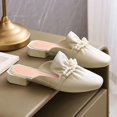thumbnail image 4 of Women's Fashion Comfort Slip On Mules Walking Working Nonslip Flats Lighweight Flat ClogsEU 36.5, 4 of 5