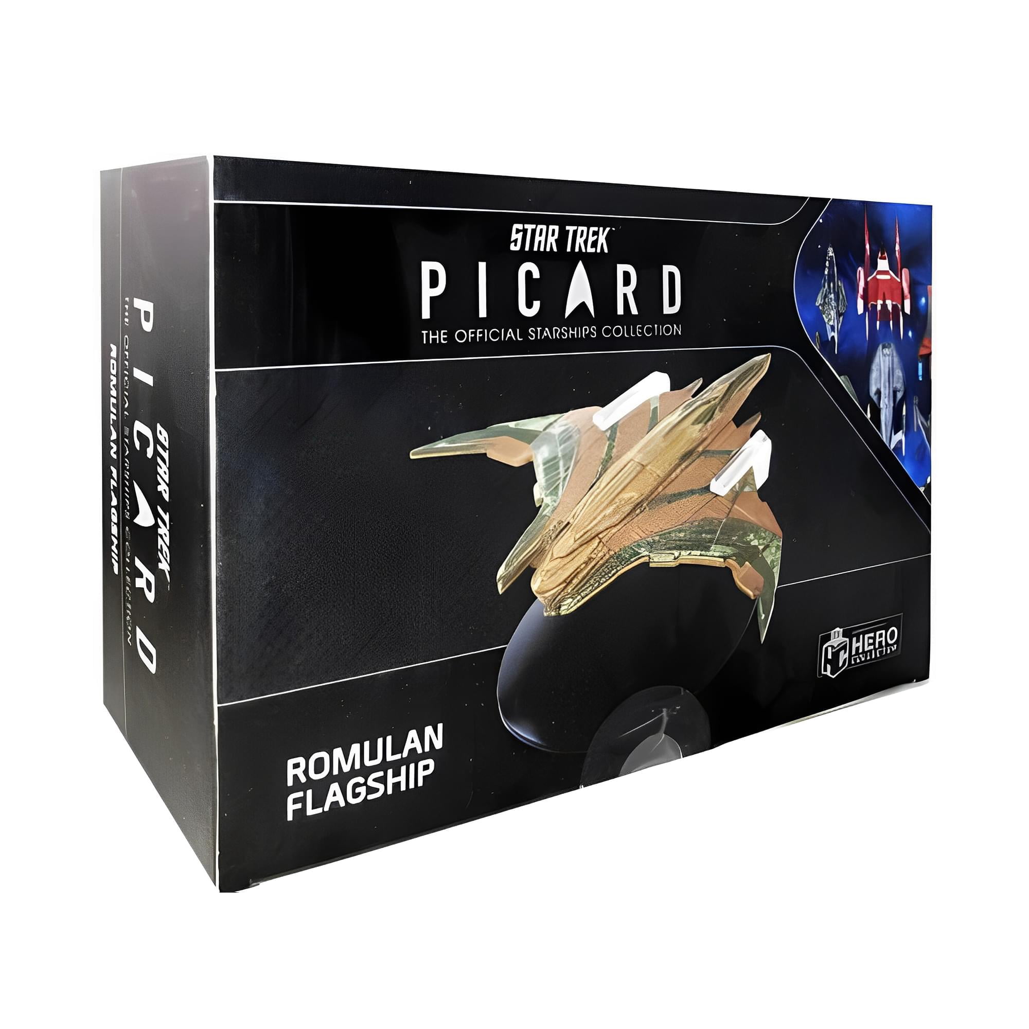 Star Trek Romulan Flagship フィギュア Eaglemoss Star Trek Picard Ship Replica | Romulan Flagship