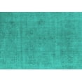 thumbnail image 1 of Ahgly Company Indoor Rectangle Oriental Turquoise Blue Industrial Area Rugs, 7' x 10', 1 of 4