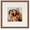 Antique Gold Frame with White Mat, variant on 4x4 Frame with Mat - Antique Gold 8x8 Frame Wood Made to Display Print or Poster Measuring 4 x 4