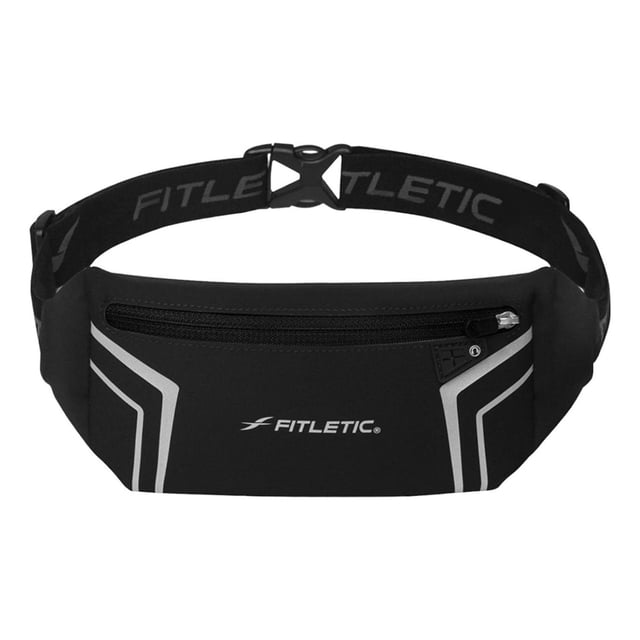 Cangurera Fitletic Running Waist Bag Blitz Reflective negro