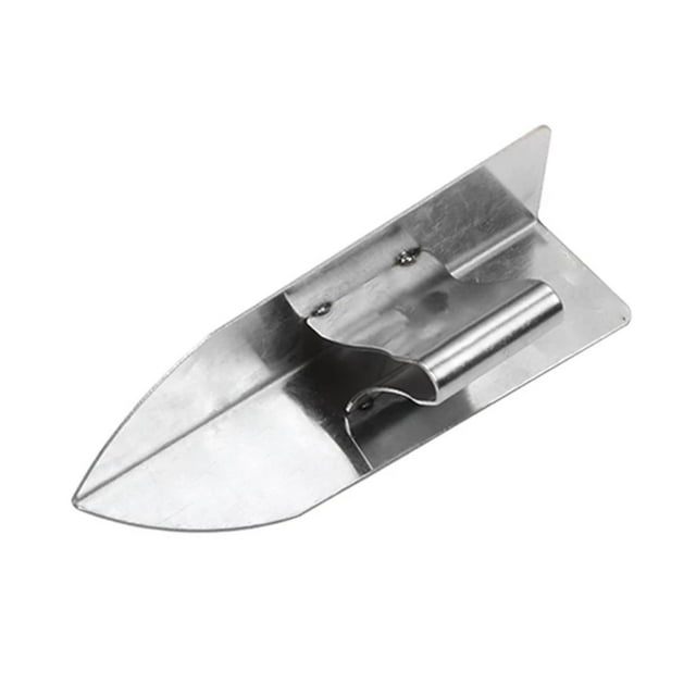 DOLITY Plastering Trowel Tool Wall Metal Angle Repair Hand Trowel Stainless Steel Putty Concave Angle