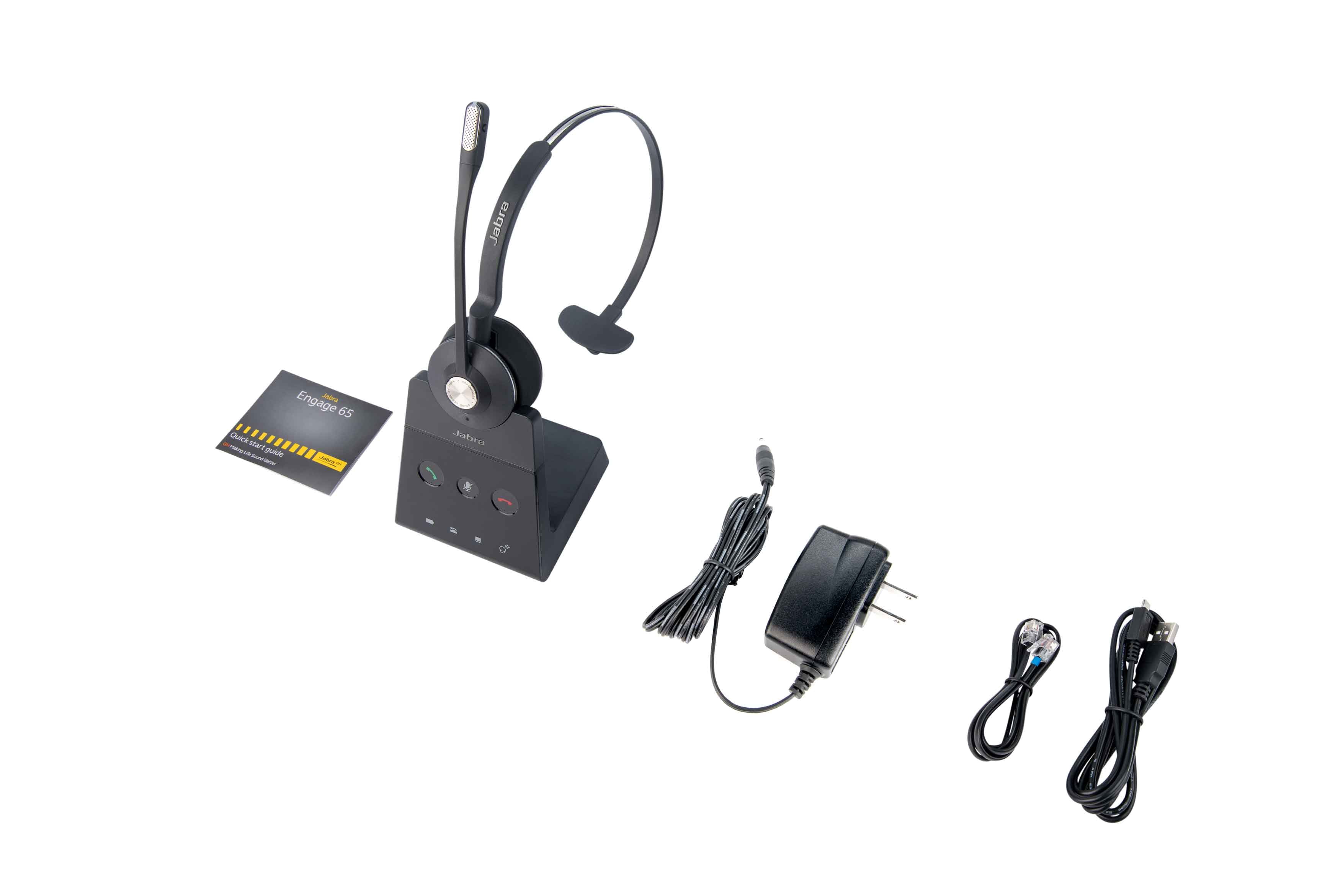 Jabra Engage 65 SE - Mono Wireless Headset / Music Headphones