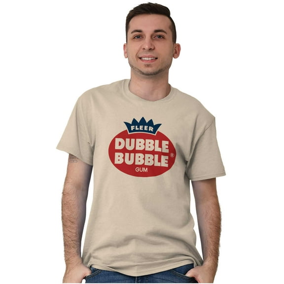 Retro Vintage Dubble Bubble Gum Logo Men's Graphic T Shirt Tees Brisco Brands S
