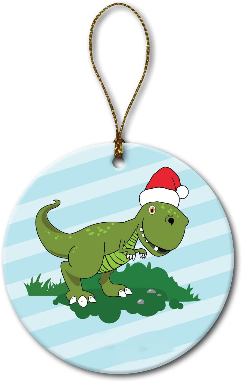 Personalized Dinosaur Ornament