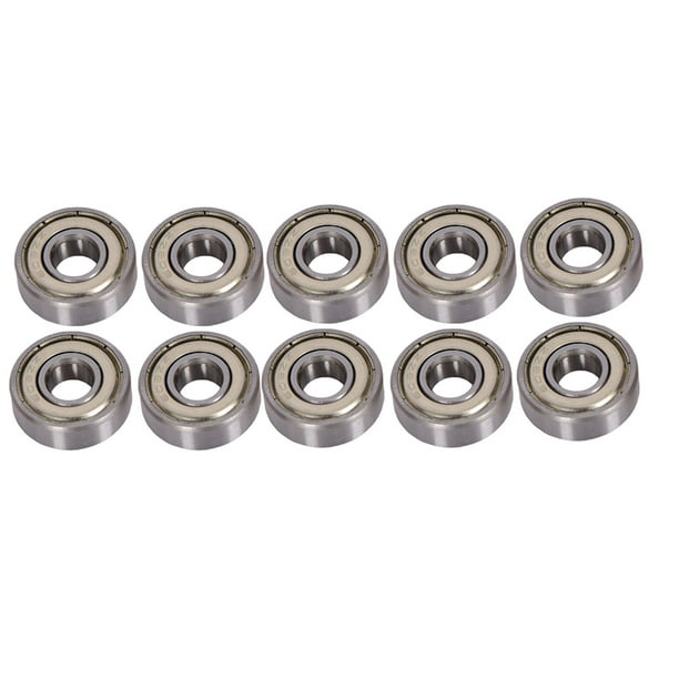 608-ZZ Ball Bearing 8x22x7 Dual Shielded Metal Chrome Skateboard