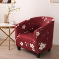 thumbnail image 4 of Ludlz Chair Slipcovers Elastic Soft Polyester Washable Anti-Dust Chair Seat Cover for Home, 4 of 8