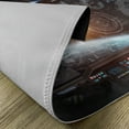 thumbnail image 5 of Ambesonne Space Place Mats Set of 4, Wold Stardust Scenery, Standard Size, Orange Grey, 5 of 6