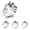 Gold, variant on Unisex Animal Ring Metal Cat Ring Adjustable Fit Simple Design Electroplated Ring Personalized Zodiac Ring For Men and Women Gold and Silver Color