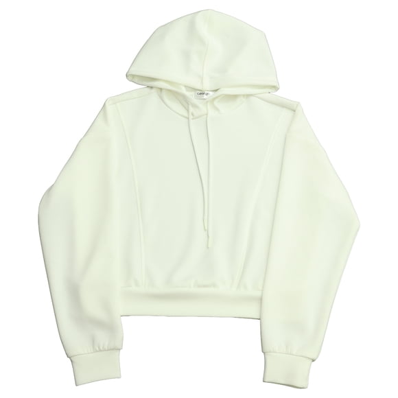 Hoodie George para Dama Sudadera con Capucha Hueso Talla M