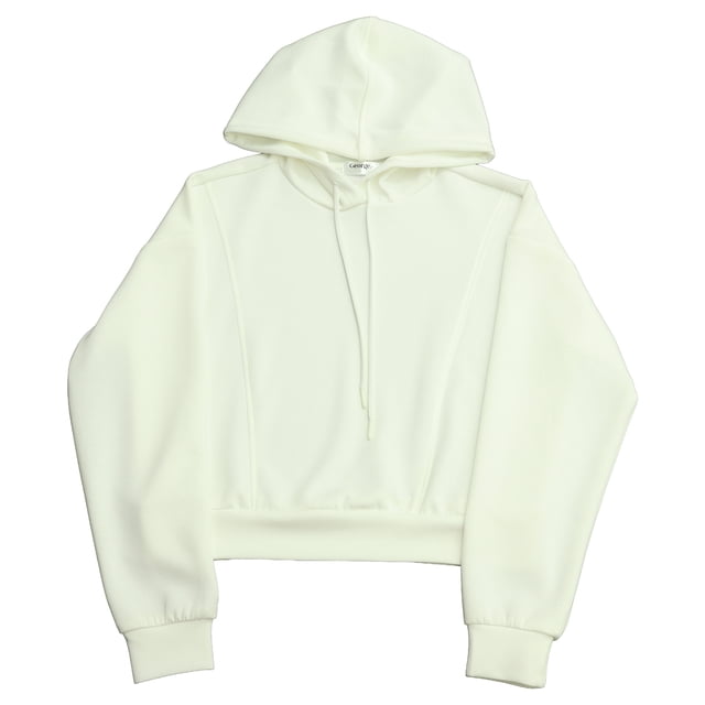 Hoodie George para Dama Sudadera con Capucha Hueso Talla M