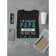 thumbnail image 3 of Cool Grandfather Quote Men T-Shirt, Male x-Large, 3 of 4