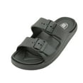 thumbnail image 1 of Mens Slippers with Two Adjustable Straps Lightweight and Comfortable Sandals For Men sizes 7-12., 1 of 5