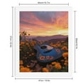 thumbnail image 2 of Paint By Numbers Kit for Adults Beginner - DIY Sunset Melody Floral Guitar Scene Canvas Painting Kits for Adults, Frameless Paint By Number for Adults for Home Wall Decor 16x20 Inch, 2 of 7