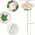 thumbnail image 5 of MyArtWe 25 pcs Artificial Flowers Fake Roses with Stems, 5 of 5