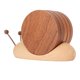thumbnail image 3 of Juego de posavasos de caracol con imán, bonitos y exquisitos posavasos de madera ecológicos para bebidas en casa y restaurante, 3 of 12