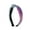 Purple Tie Dye, variant on Tye Dye Top Knot Headband for Women - Bright