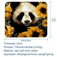 thumbnail image 5 of Panda Gaming Mousepad Square, 8.3x9.8 Inch Non-Slip Rubber Bottom Printed Mouse Mat for Office and Gaming, 5 of 6