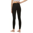 thumbnail image 3 of Felina | High-Waisted Legging 2-Pack w/ Hidden Pockets (Black, X-Small), 3 of 6