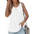 thumbnail image 2 of MOYIKO Womens Summer Tank Tops Sleeveless T Shirt Casual Loose Fit Tunic Blouses, 2 of 7
