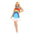 thumbnail image 1 of Womens Rainbow Dress Costume, 1 of 5
