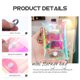 thumbnail image 5 of GOOHOCHY Bolsa para guardar auriculares, 2 unidades, monedero portátil, transparente, 5 of 8