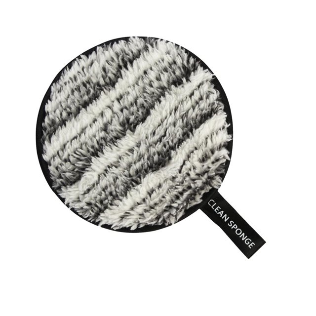 Esponja Limpia Del Del Cojín Del Desmaquillador Lavable Facial Reutilizable Blanco negro Yinane Almohadillas removedor de maquillaje reutilizables