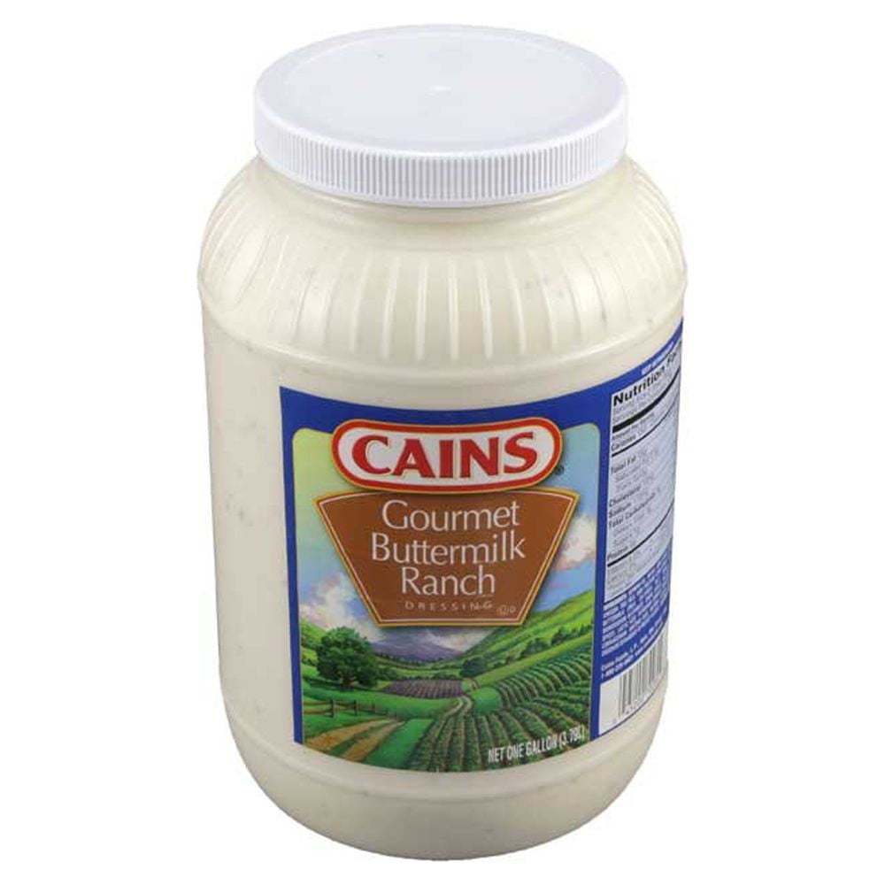 Cains Gourmet Buttermilk Ranch Dressing, 1 Gallon -- 4 per case. -  Walmart.com