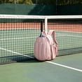 thumbnail image 4 of Nnndbs Tennis Backpack Bag for 2 Rackets, Sports Racket Backpack with Shoe Compartment for Tennis, Badminton & Pickleball, 4 of 5