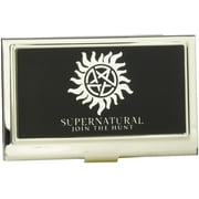 Buckle-Down Business Card Holder - Winchester Pentagram/SUPERNATURAL-JOIN THE HUNT Reverse Brushed - Small