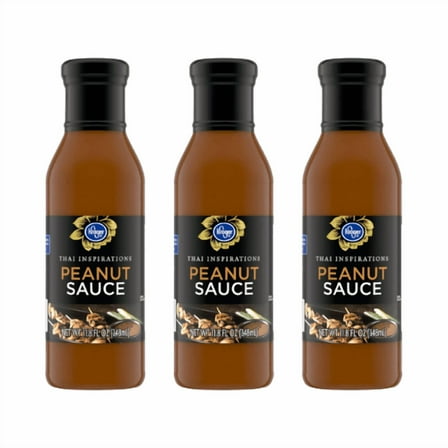 Peanut Sauce Thai Inspirations 11.8 fl oz,3 Pack
