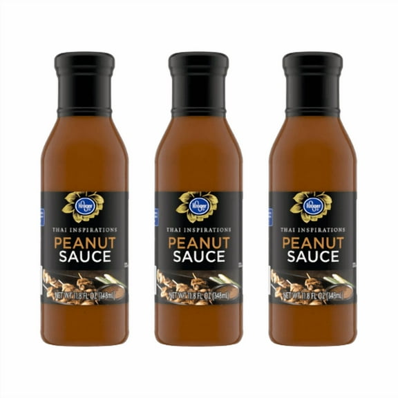 Peanut Sauce Thai Inspirations 11.8 fl oz,3 Pack