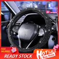 thumbnail image 2 of Cns_funda Universal Antideslizante Para Volante De Coche De Felpa Bling Rhinestones Protector Para Mujer huangjie unisex, 2 of 2