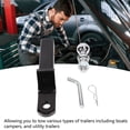 thumbnail image 4 of Hitch Ball Mount, Steel Sturdy Construction Towing Hitch Mount  for 2in Receiver, 4 of 8