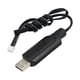thumbnail image 2 of Cable de carga USB,Cable de carga USB Cargador de avión para WLtoys,RC Avión RC Quadcopter Drone Cargador,Helicóptero de Control Remoto Juguetes para niños,Cable de carga USB para Drones de, 2 of 8