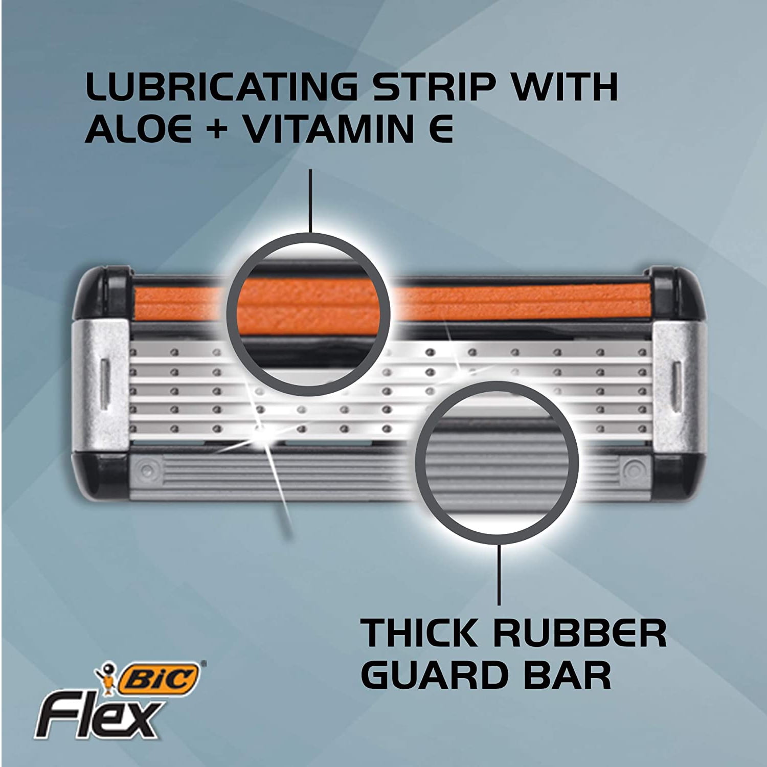 Bic Flex 5 Disposable Razors 2 ea (Pack of 4)