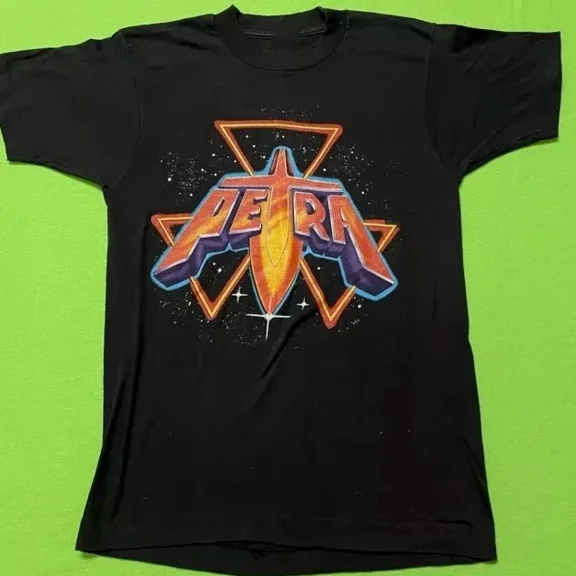 VINTAGE Petra Band VTG Style Logo T-shirt size S-5XL