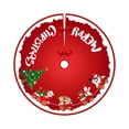thumbnail image 1 of Desktop Ornament Christmas Tree Skirt Tree Apron Decorative Bottom for Holiday Celebrations, 1 of 1