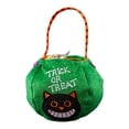 thumbnail image 1 of Sac Fourre-Tout Halloween « Trick Or Treat » Réutilisable pour Bonbons, Cadeaux, Épicerie, 1 of 2