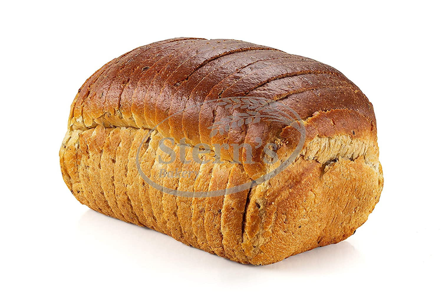 Rye Bread with Seeds -2 Pack-16 oz Per Loaf | Delicious Sandwich Bread | Kosher Bread | Fresh Bread | Dairy & Nut Free | 2-3 Day Shipping | Stern’s Bakery